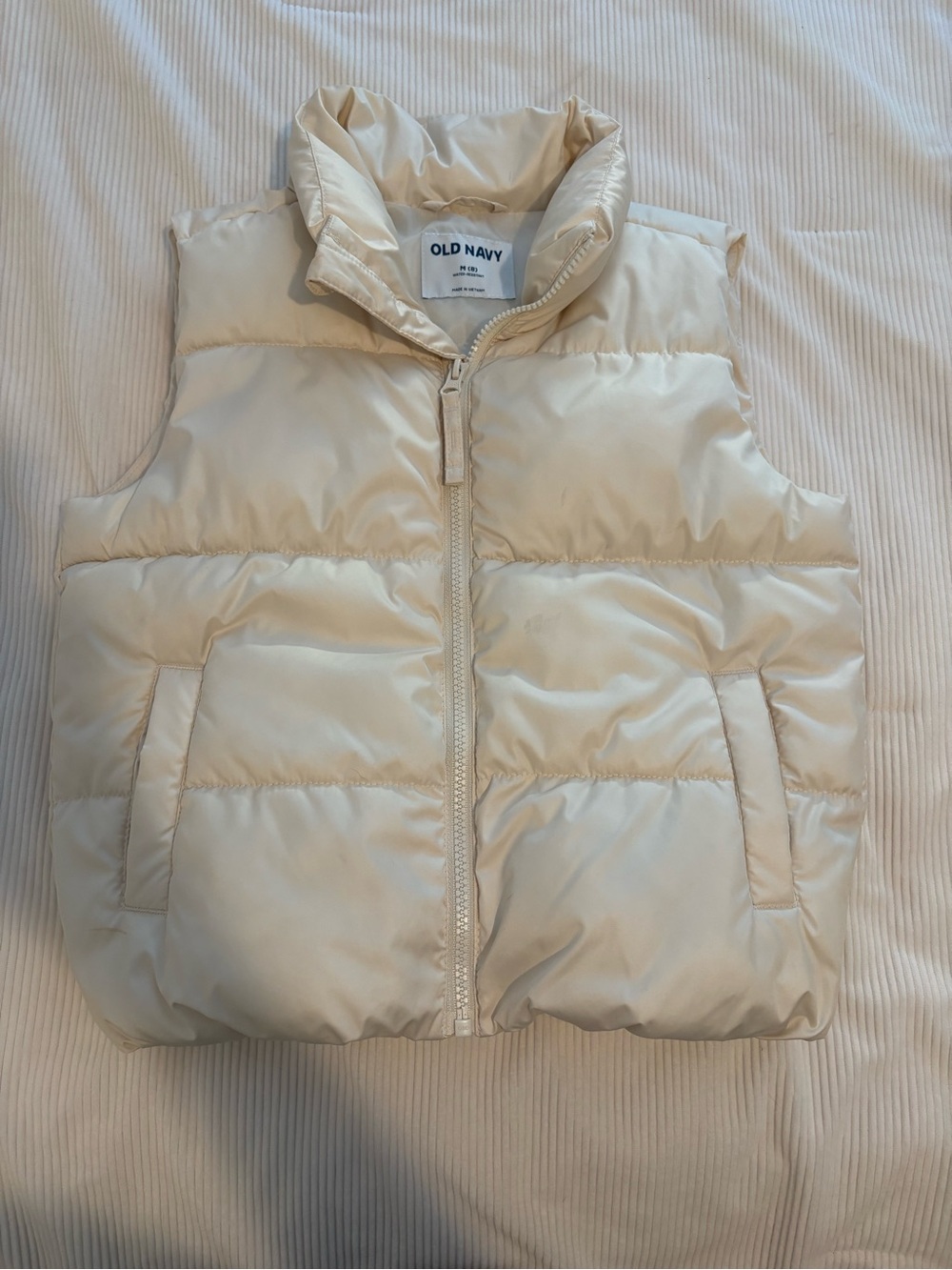 Old Navy Cream Kids Puffer Vest